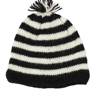 Handmade Woolen Sweater Set - Cream Black - Image 6